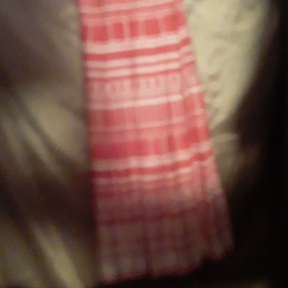 Redish-orange dress